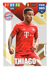 Fotbalová kartička Panini Adrenalyn XL FIFA 365 - 2020 Team Mate 184 Thiago Bayern Mnichov
