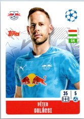 2024-25 Topps Champions League 309 Péter Gulácsi (RB Leipzig)