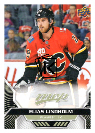 2020-21 UD MVP 104 Elias Lindholm - Calgary Flames