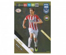 Fotbalová kartička Panini FIFA 365 – 2019 Fans 209 Luuk De Jong PSV Eindhoven