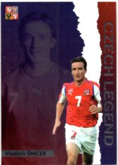 fotbalová kartička 2022 Pro Arena Repre v srdcích Czech Legend CL5 Vladimír Šmicar
