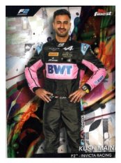 2024 Topps Finest F1 Common 27 Kush Maini – F2 – Invicta Racing