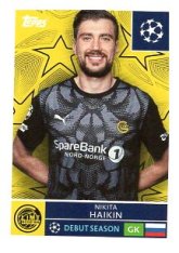 2025-26 Topps Champions League FK Bodø/Glimt 518 Nikita Haikin