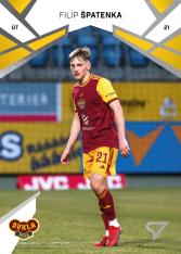 Fotbalová kartička 2024-25 SportZoo Chance Liga Serie 2 FK Dukla Praha 372 FILIP ŠPATENKA