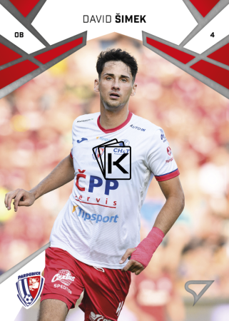 Fotbalová kartička 2024-25 SportZoo Chance Liga Serie 1 FK Pardubice David Šimek 137