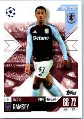 Fotbalová kartička 2024-25 Topps Match Attax EXTRA UEFA Club Competitions Squad Update 3.  Jacob Ramsey (Aston Villa)
