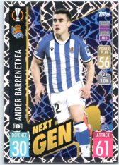 fotbalová kartička 2021-22 Topps Match Attax UEFA Champions Next Gen 276 Ander Barrentxea