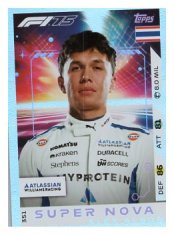2025 Topps Turbo Attax F1 Williams Racing Supernova  351 Alex Albon