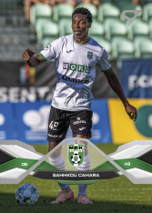 Fotbalová kartička 2025-26 SportZoo Chance Liga 110 Sahmkou Camara MFK Karviná