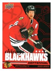 2025-26 Upper Deck Centennial Chicago Blackhawks 51 Phil Housley