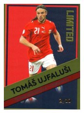 fotbalová kartička 2023 Pro Arena Repre Gold /10 Tomáš Ujfaluši