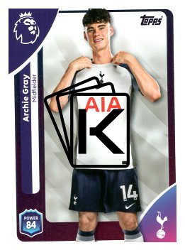 fotbalová kartička 2025-26 Topps  Premier League 259 Archie Gray (Tottenham Hotspur)