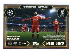 fotbalová kartička 2025-26 Topps Match Attax UCC 407 Mohamed Salah (Liverpool)
