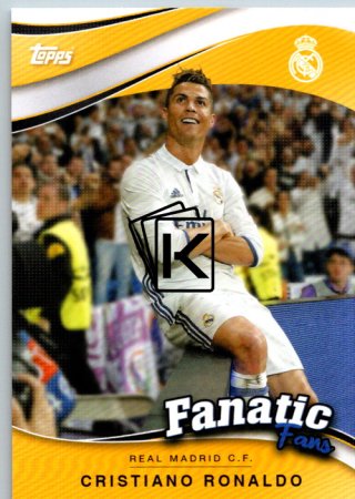 fotbalová kartička 2024-25 Topps Real Madrid CF Fan Set Fanatics Fans FF-5 Cristiano Ronaldo