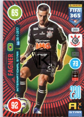 fotbalová karta Panini Adrenalyn XL FIFA 365 2021 International Stars 300 Fagner SC Corinthians
