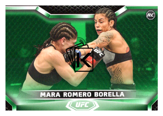 2020 Topps UFC Knockout 87 Mara Romero Borella RC /88
