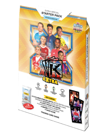 2025-26 Topps Match Attax EXTRA UEFA Club Competitions Starterpack