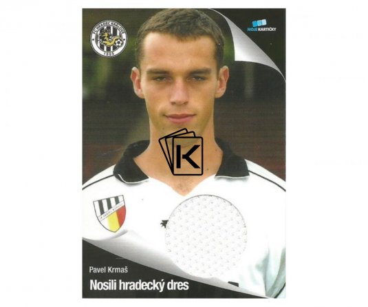 Jersey fotbalová kartička 2014 MK FC Hradec Králové J13 Pavel Krmaš