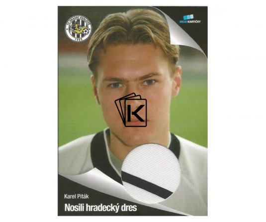 Jersey fotbalová kartička 2014 MK FC Hradec Králové J7 Karel Piták