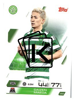 fotbalová kartička 2025-26 Topps Match Attax UCC 302 Daizen Maeda (Celtic FC)