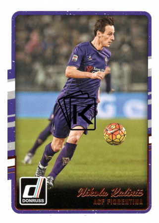 2016-17 Panini Donruss Soccer 199 Nikola Kalinic - ACF Fiorentina