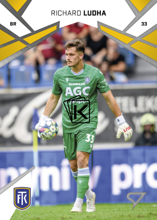 Fotbalová kartička 2024-25 SportZoo Chance Liga Serie 1 FK Teplice Richard Ludha 86