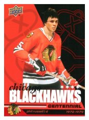 2025-26 Upper Deck Centennial Chicago Blackhawks 61 Phil Russell