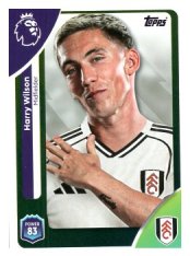 fotbalová kartička 2025-26 Topps  Premier League 156 Harry Wilson (Fulham)