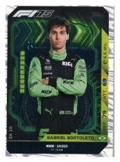 2025 Topps Turbo Attax F1 Kick Sauber Shake Down SK10 Gabriel Bortoleto