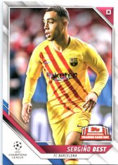 Fotbalová kartička 2021-22 Topps CLBC-12 Sergiño Dest - FC Barcelona