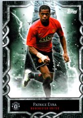 fotbalová kartička 2024-25 Topps Manchester United Fan Set Monolith MO-2 Patrice Evra