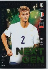 fotbalová karta Topps Match Attax EURO 2024 Next Gen Limited Edition NGLE4 Giorgio Scalvini (Italy)