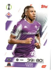 fotbalová kartička 2025-26 Topps Match Attax UCC 288 Moise Kean (ACF Fiorentina)