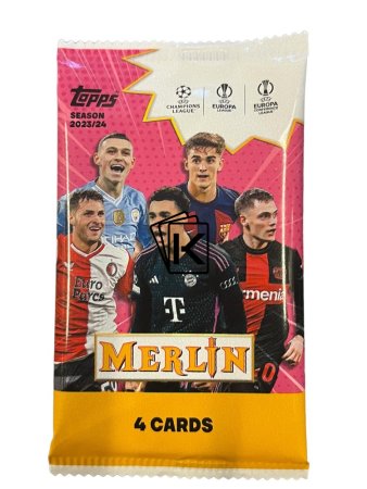 2023-24 Topps Merlin UEFA Club Competitions Blaster Balíček