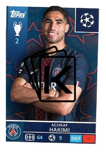 2025-26 Topps Champions League   Paris Saint-Germain 359 Achraf Hakimi