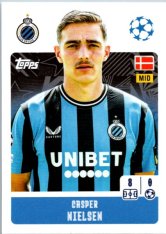 2024-25 Topps Champions League 154  Casper Nielsen (Club Brugge KV)
