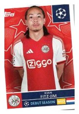 2025-26 Topps Champions League AFC Ajax 52 Kian Fitz-Jim