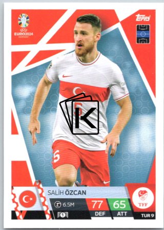fotbalová karta Topps Match Attax EURO 2024 TUR9 Salih Özcan (Turkey)