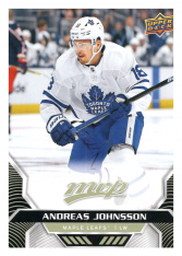 2020-21 UD MVP 120 Andreas Johnsson - Toronto Maple Leafs