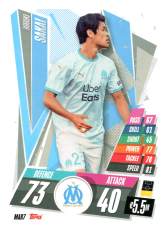 fotbalová kartička Topps Match Attax Champions League 2020-21 MAR7 Hiroki Sakai Olympique de Marseille