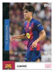 fotbalová kartička 2025-26 Topps Team set FC Barcelona First Team 2 Pau Cubarsi