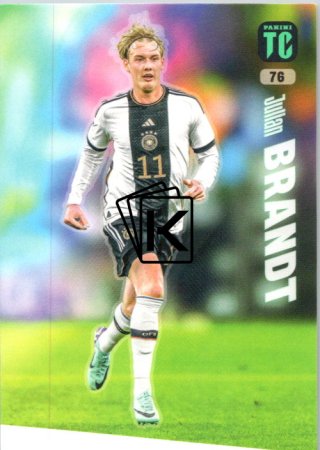 fotbalová karta Panini Top Class 76  Julian Brandt (Germany)