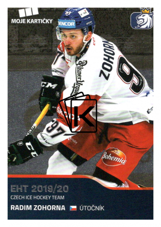 2019-20 Czech Ice Hockey Team  43 Radim Zohorna