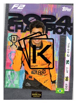 2025 Topps Turbo Attax F1 Kick Sauber Champions  278 Gabriel Bortoleto