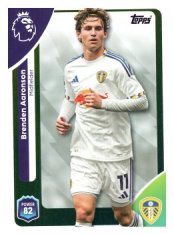 fotbalová kartička 2025-26 Topps  Premier League 332 Brenden Aaronson (Leeds United)