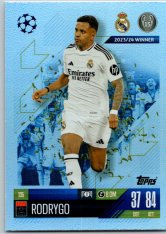 fotbalová kartička 2024-25 Topps Match Attax UEFA Club Competitions  135 Rodrygo (Real Madrid CF)
