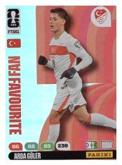 fotbalová kartička World Cup 2026 Adrenalyn XL  FTS61.  Arda Güler (Türkiye)  -  Fan Favourite