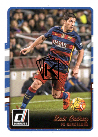 2016-17 Panini Donruss Soccer 30 Luis Suarez - FC Barcelona