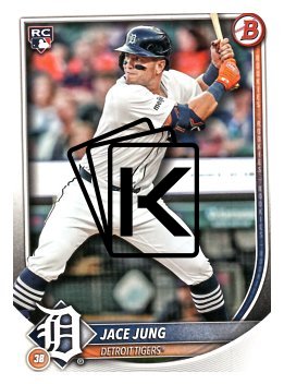 Baseballová karta 2025 Bowman 59 Jace Jung, Detroit Tigers RC