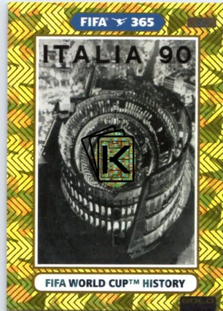fotbalová karta Panini Adrenalyn XL FIFA 365 2021 FIFA World Cup History 383 Italy 1990